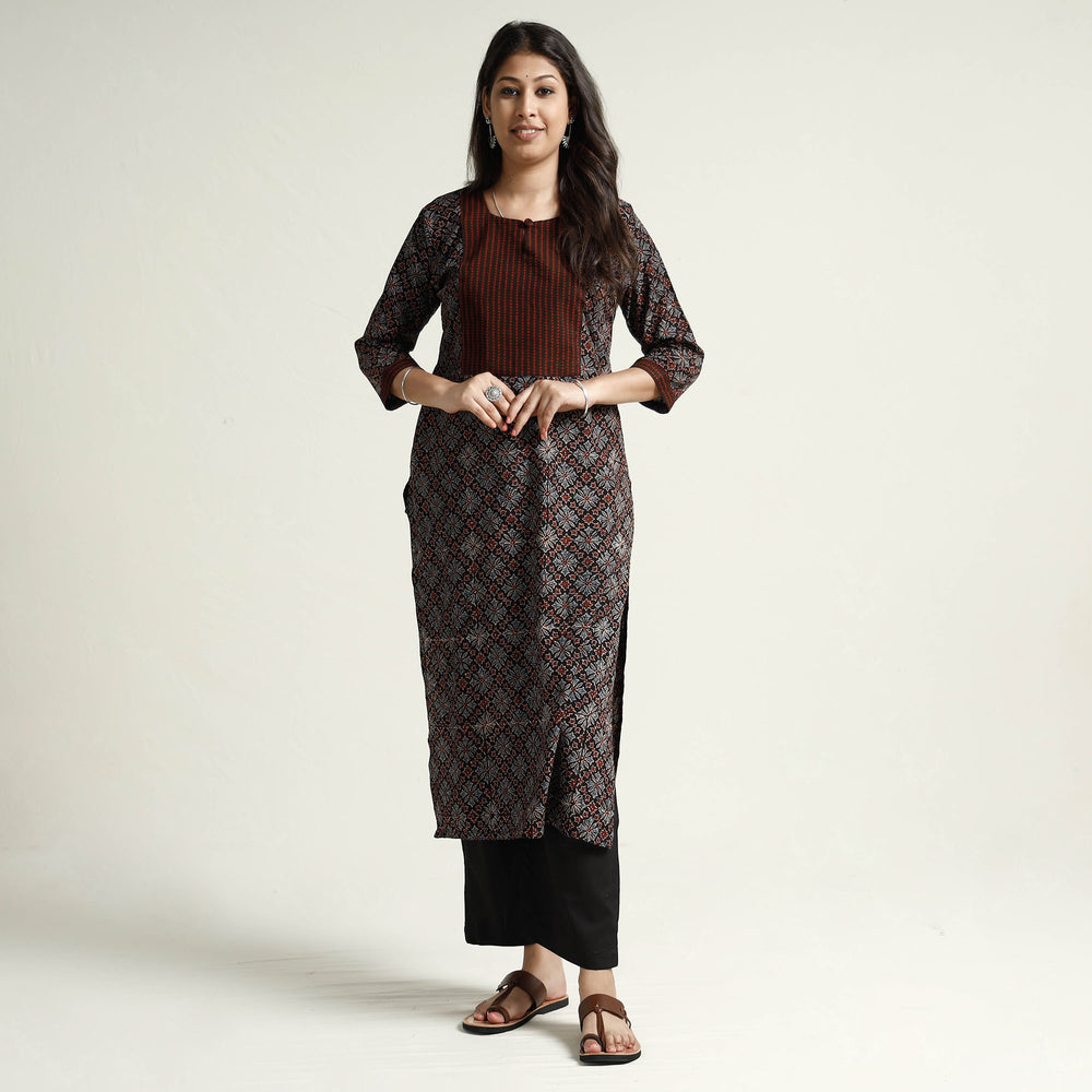 Ajrakh Kurta with Palazzo Set
