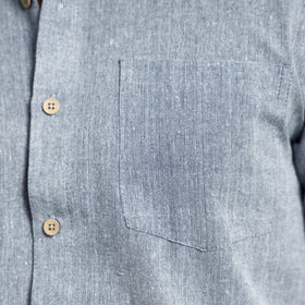 Buy Plain Handloom Cotton Men Half Sleeve Shirt Online at iTokri.com