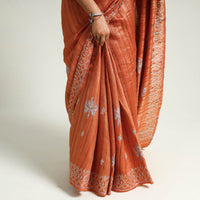 Hand Embroidery Saree