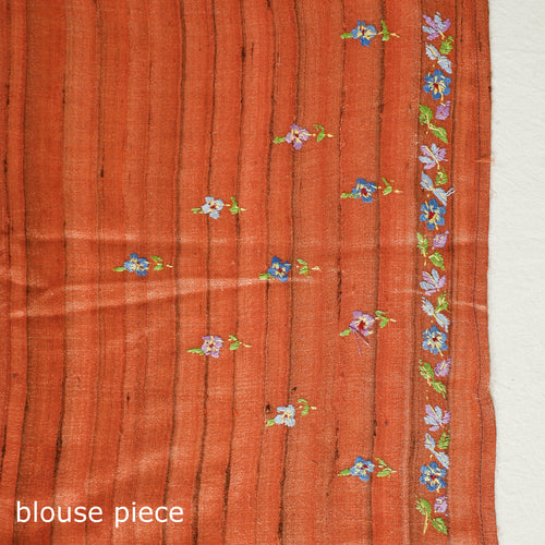 hand embroidery saree