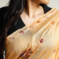 hand embroidery saree