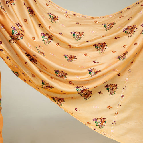 hand embroidery saree