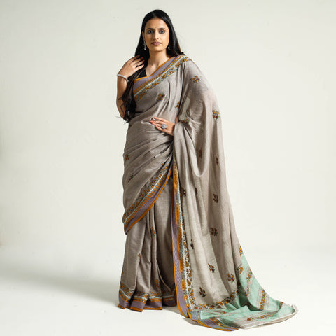 Hand Embroidery Saree