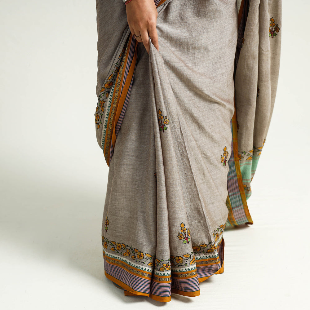 Hand Embroidery Saree