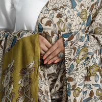 kalamkari silk cotton dupatta