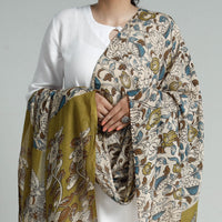 kalamkari silk cotton dupatta