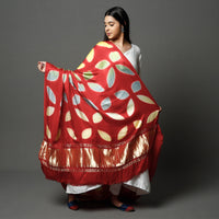 shibori silk dupatta