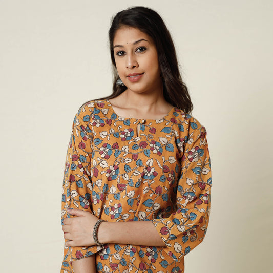 kalamkari printed kurta