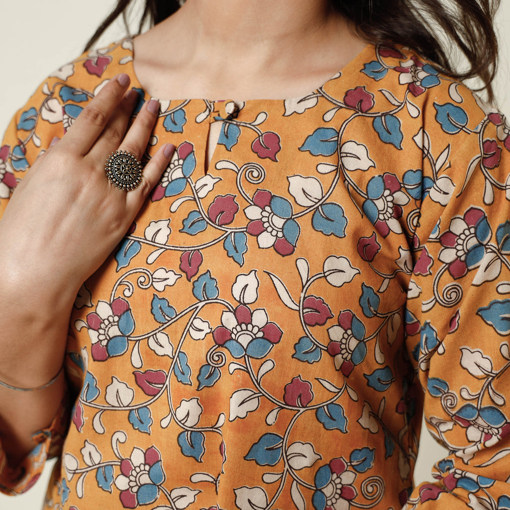 kalamkari printed kurta