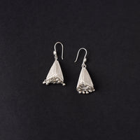 silver earrings