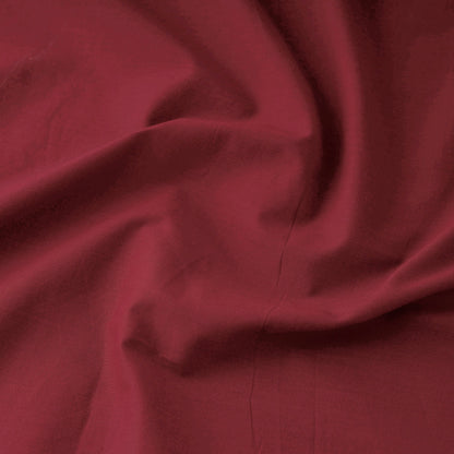 Maroon - Prewashed Plain Dyed Cotton Fabric 52