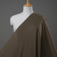 Brown - Prewashed Plain Cotton Fabric