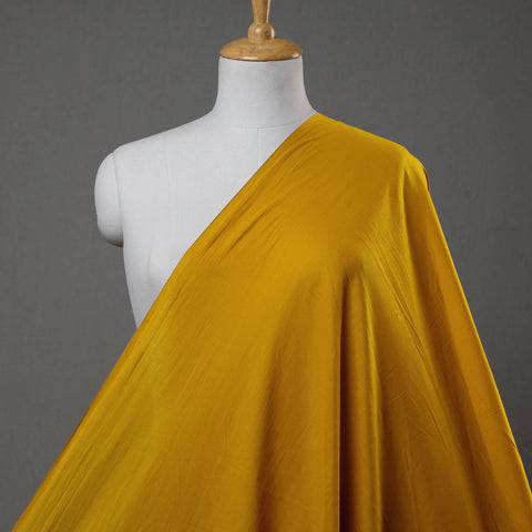 Yellow - Prewashed Plain Cotton Fabric 03