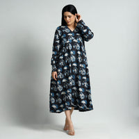 Bagru Printed Cotton Dress