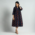 Bagru Printed Cotton Dress