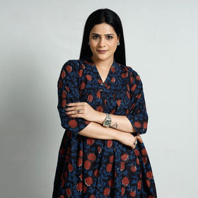 Bagru Printed Cotton Dress