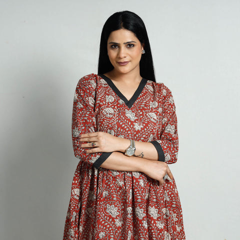 Bagru Printed Cotton Dress