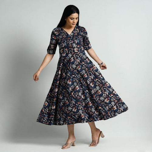 Bagru Printed Cotton Dress