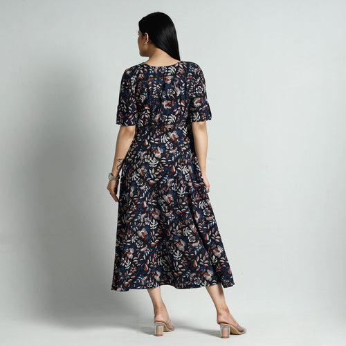 Bagru Printed Cotton Dress