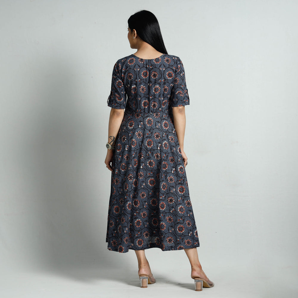 Bagru Printed Cotton Dress