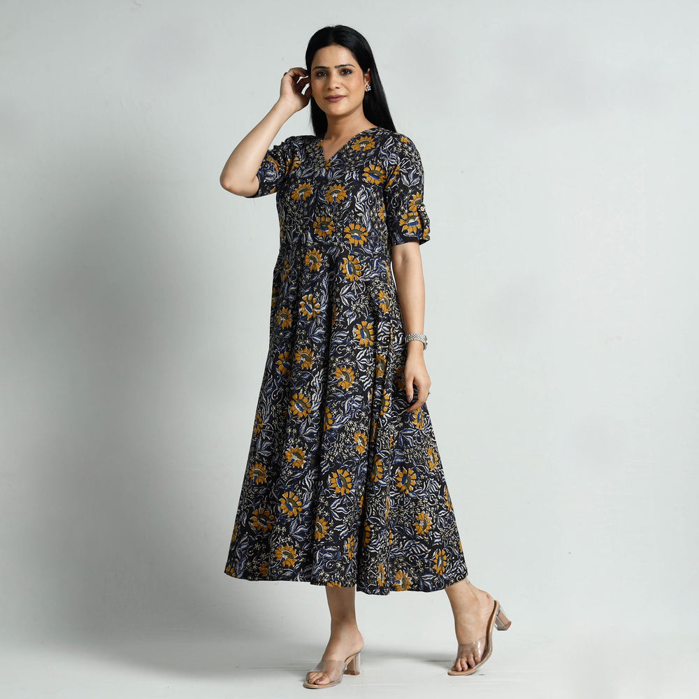 Bagru Printed Cotton Dress