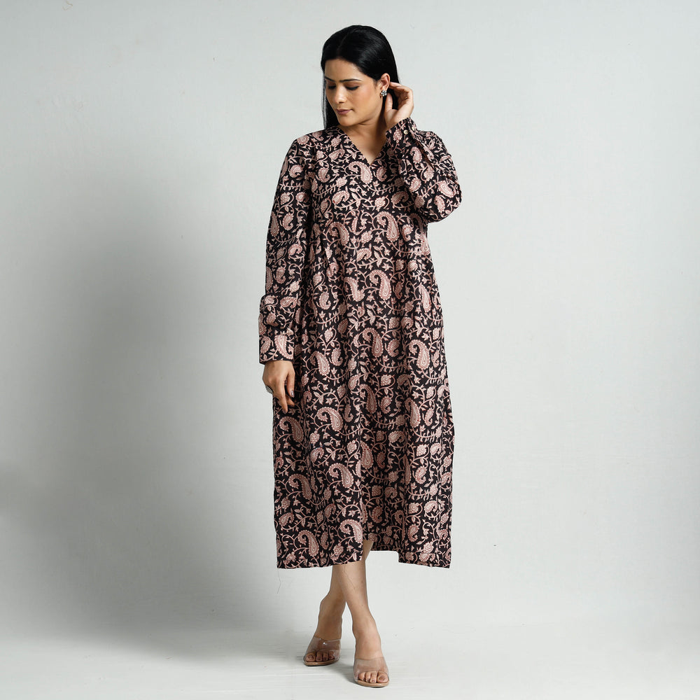 Bagru Printed Cotton Dress