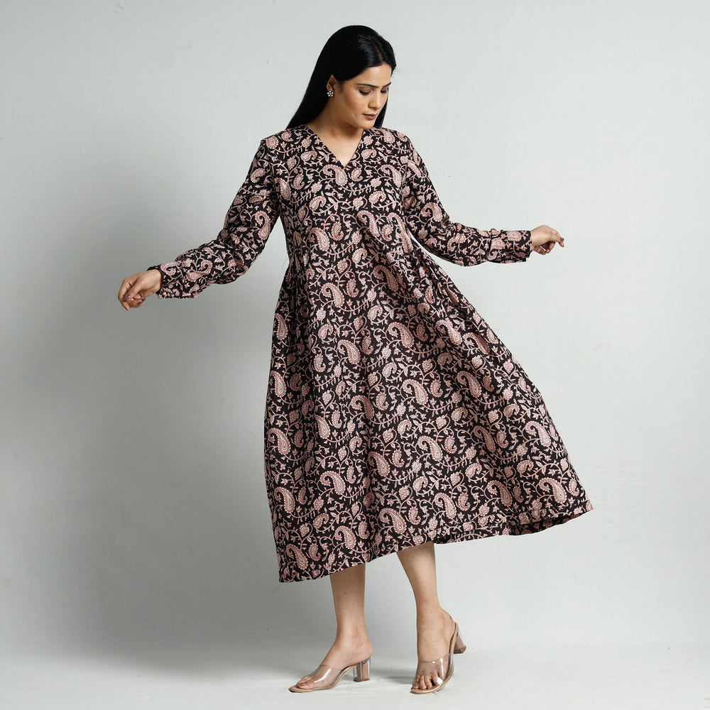 Bagru Printed Cotton Dress