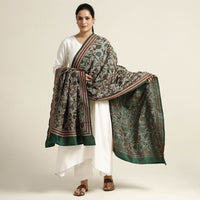 Kantha Embroidery Silk Dupatta