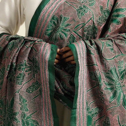 Kantha Embroidery Silk Dupatta