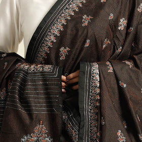 Kantha Embroidery Silk Dupatta