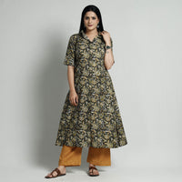 Bagru Block Print Kurta with Palazzo Set