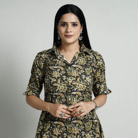 Bagru Block Print Kurta with Palazzo Set