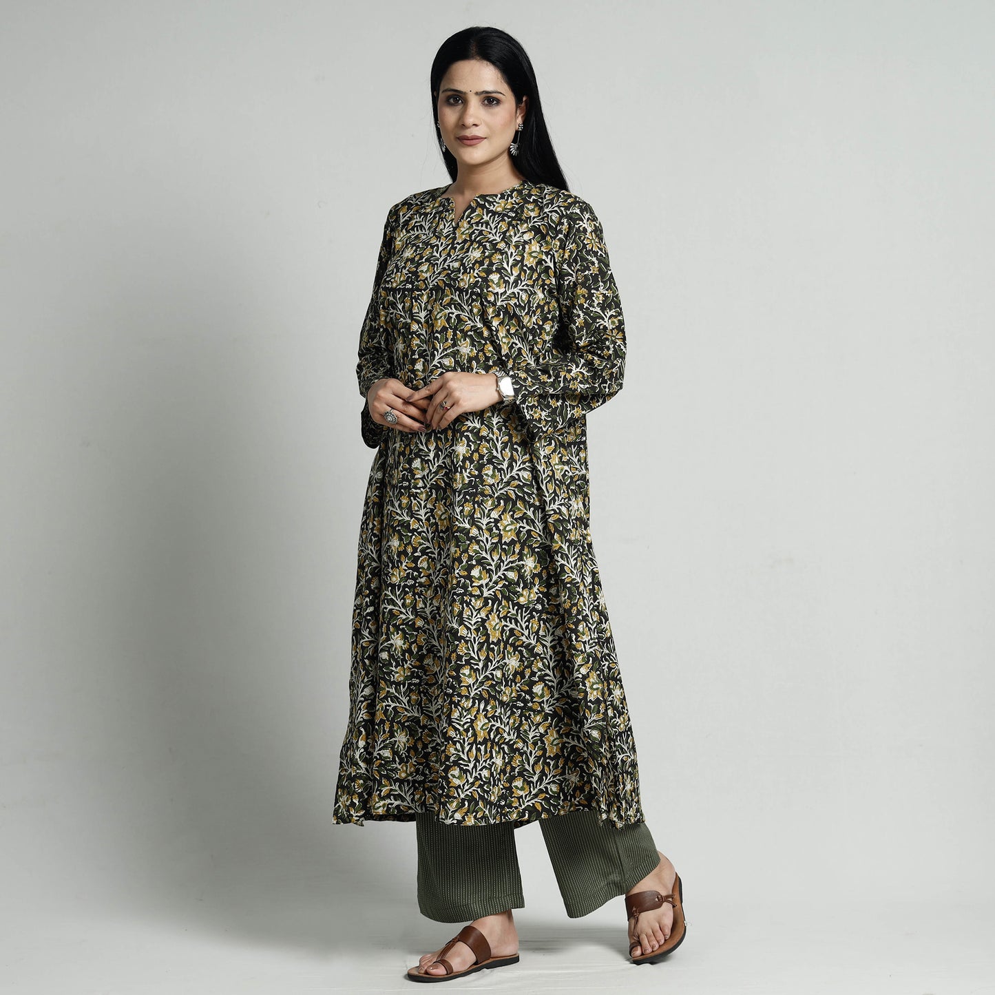 Bagru Kurta with Palazzo Set
