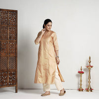 plain silk kurta