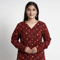 bandhani kurta