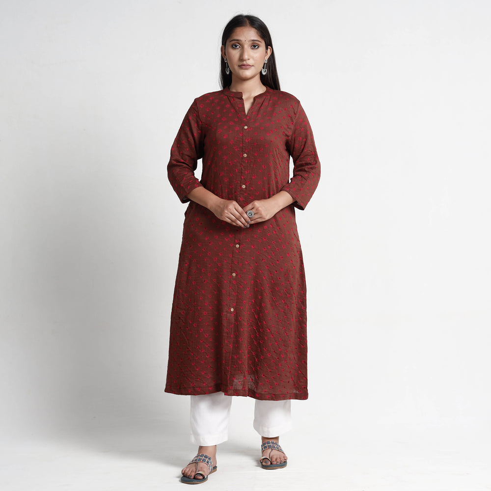 bandhani kurta