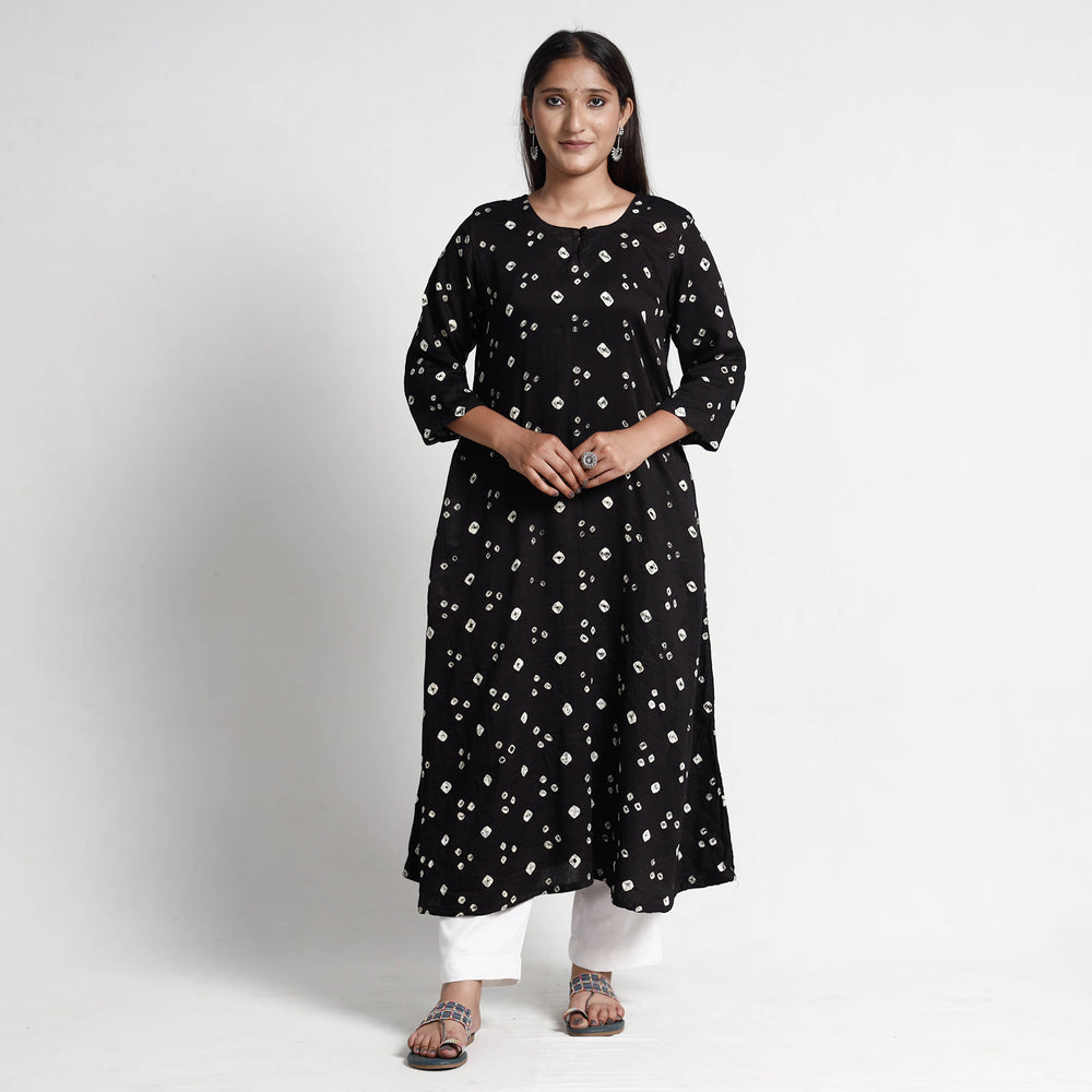 bandhani kurta