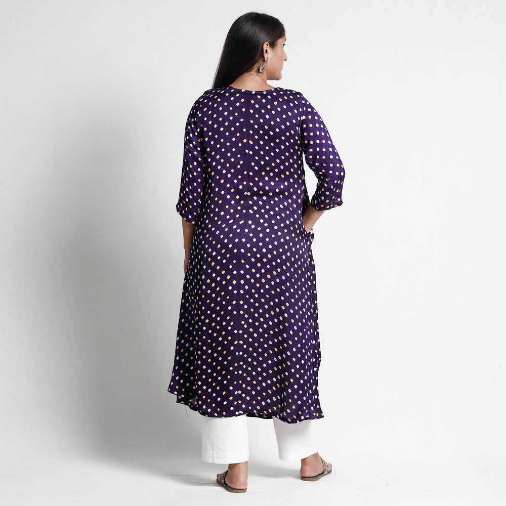 bandhani kurta