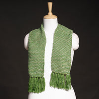 hand knitted woolen muffler