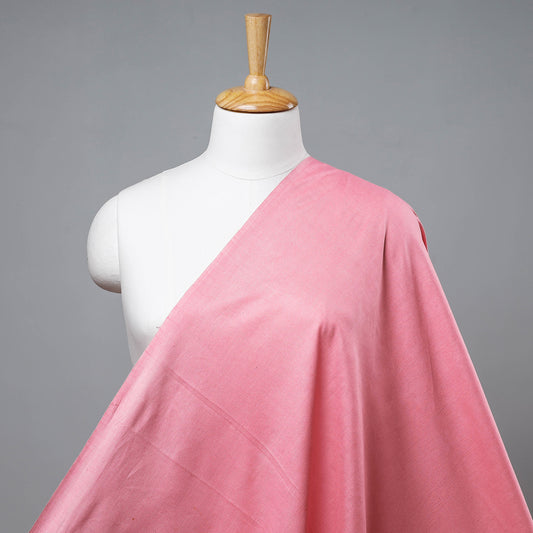 Pink Bhagalpuri Linen Cotton Fabric