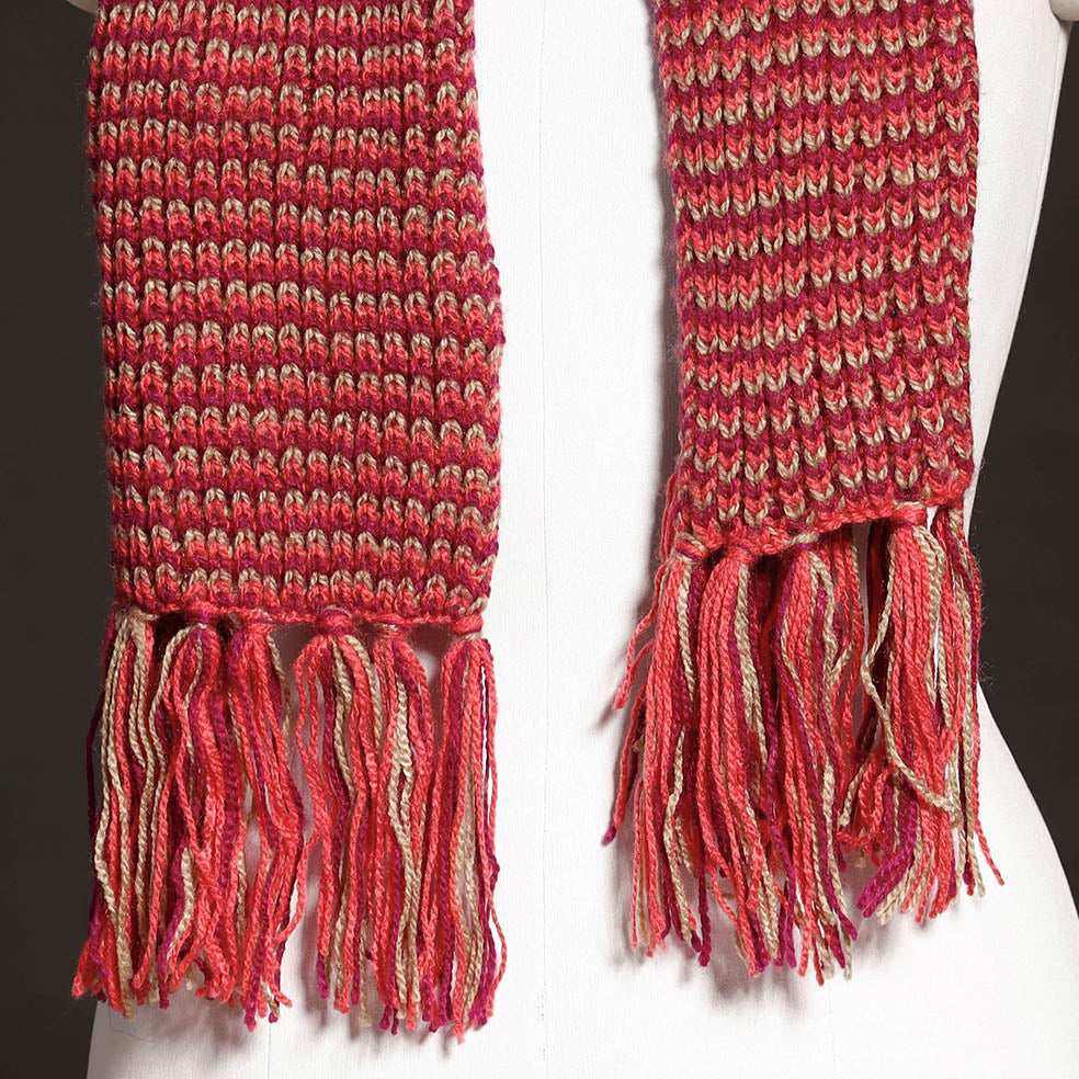 hand knitted muffler