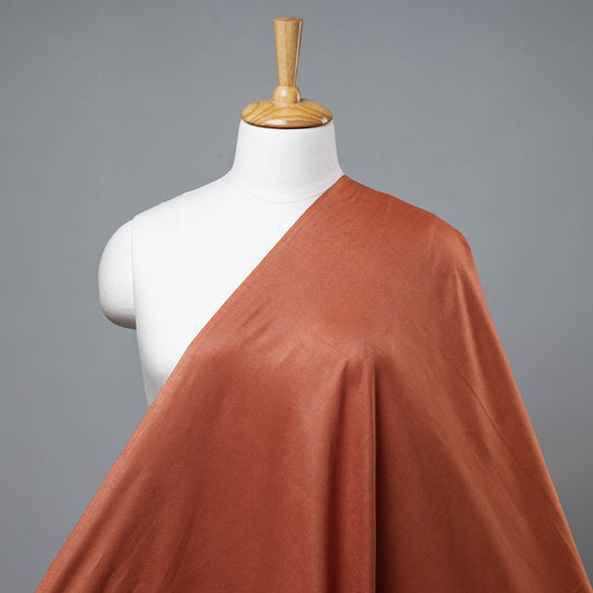 Brown Bhagalpuri Linen Cotton Fabric