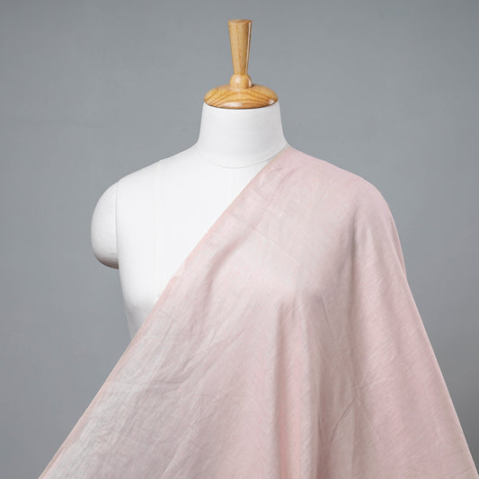 Light Pink Bhagalpuri Handloom Pure Linen Fabric