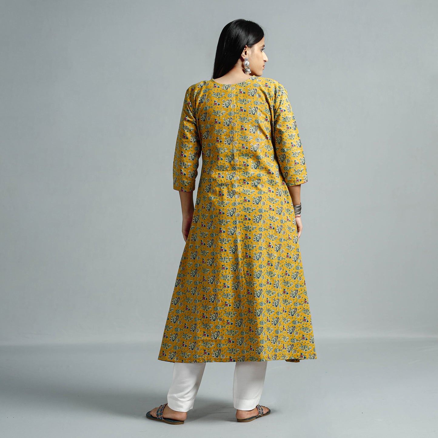 kalamkari printed kurta