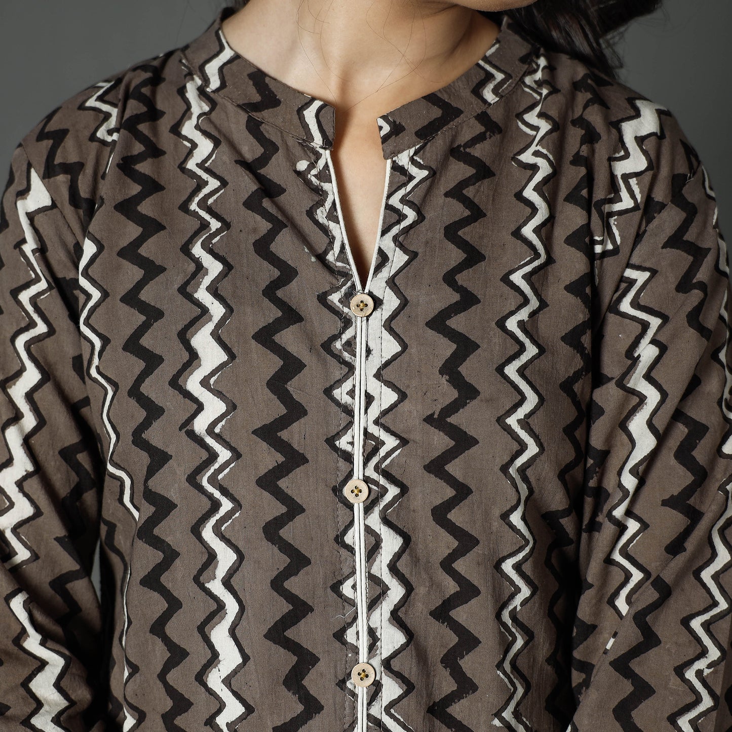  Pipad Block Printed  Kurta