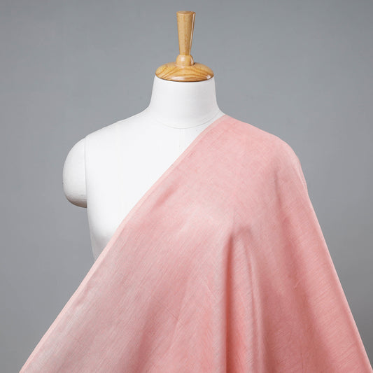 Baby Pink Bhagalpuri Handloom Pure Linen Fabric