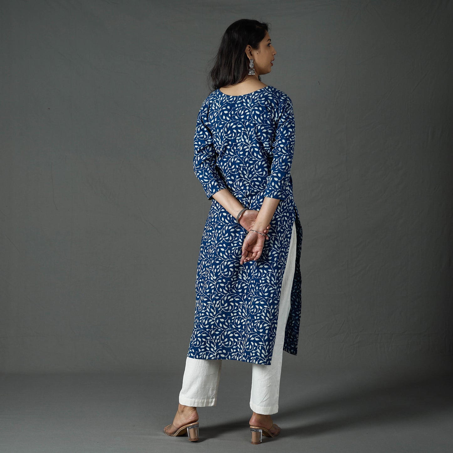 Cotton Long Straight Kurta