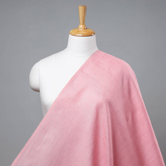 Pink Bhagalpuri Handloom Pure Linen Fabric