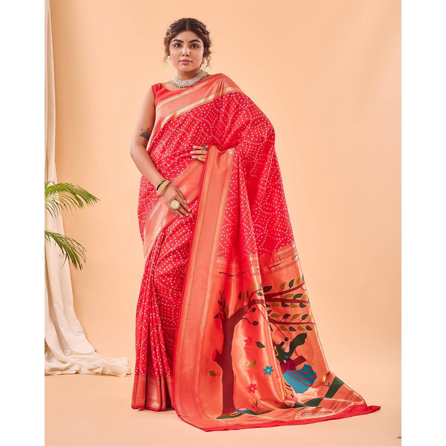 Bandhani Saree