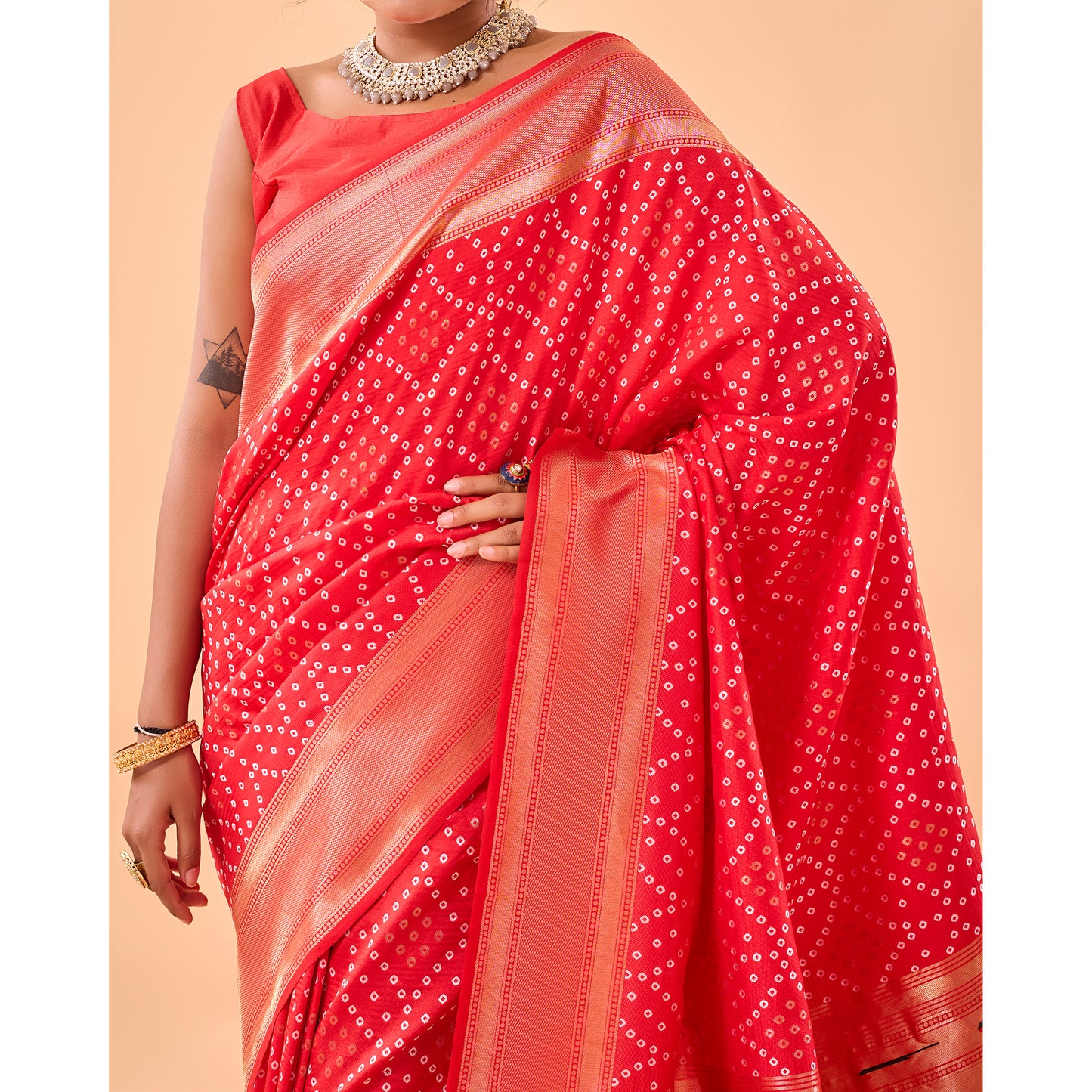 Bandhani Saree